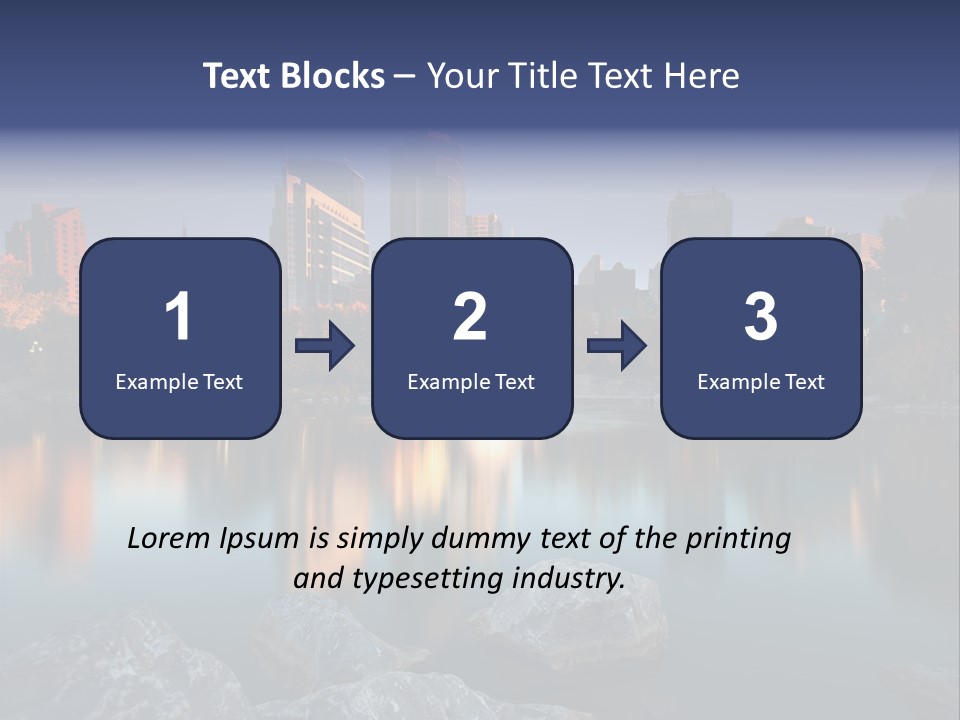 Princess Warm Skyscraper PowerPoint Template