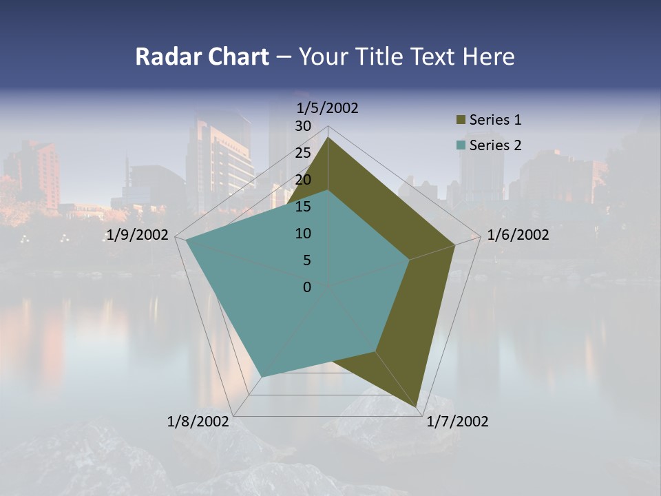 Princess Warm Skyscraper PowerPoint Template