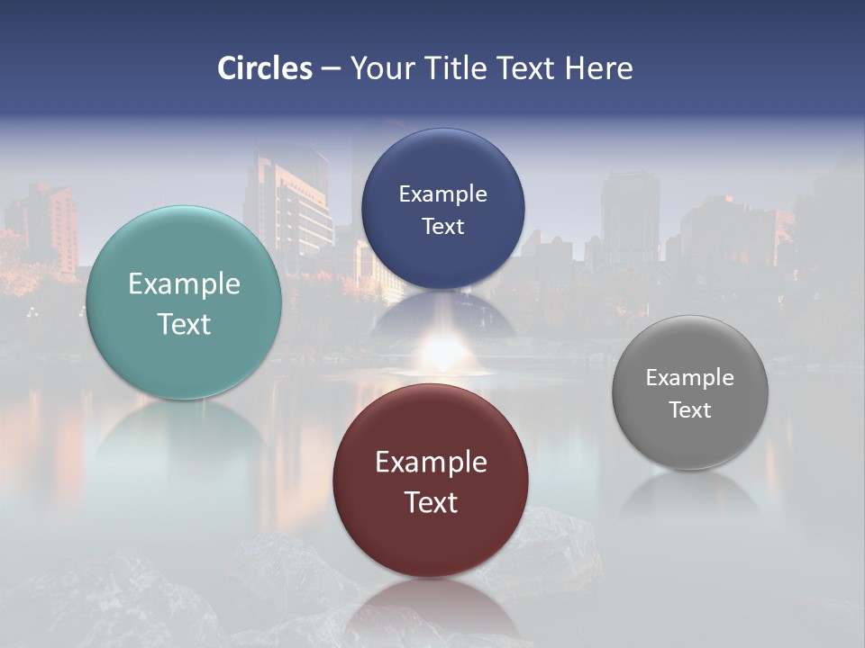 Princess Warm Skyscraper PowerPoint Template
