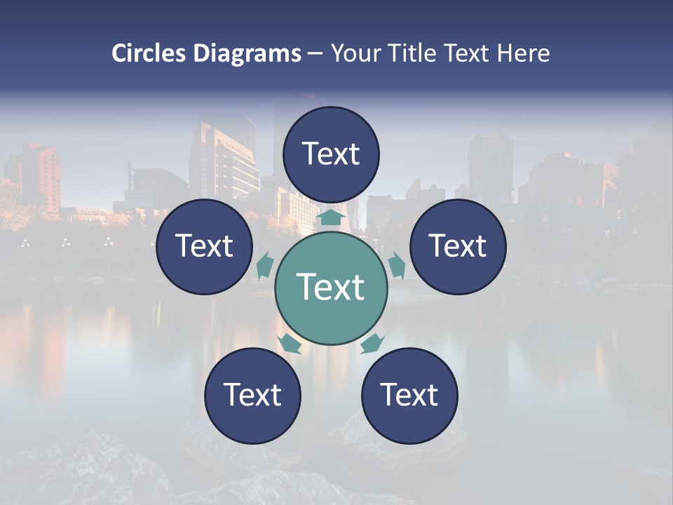 Princess Warm Skyscraper PowerPoint Template