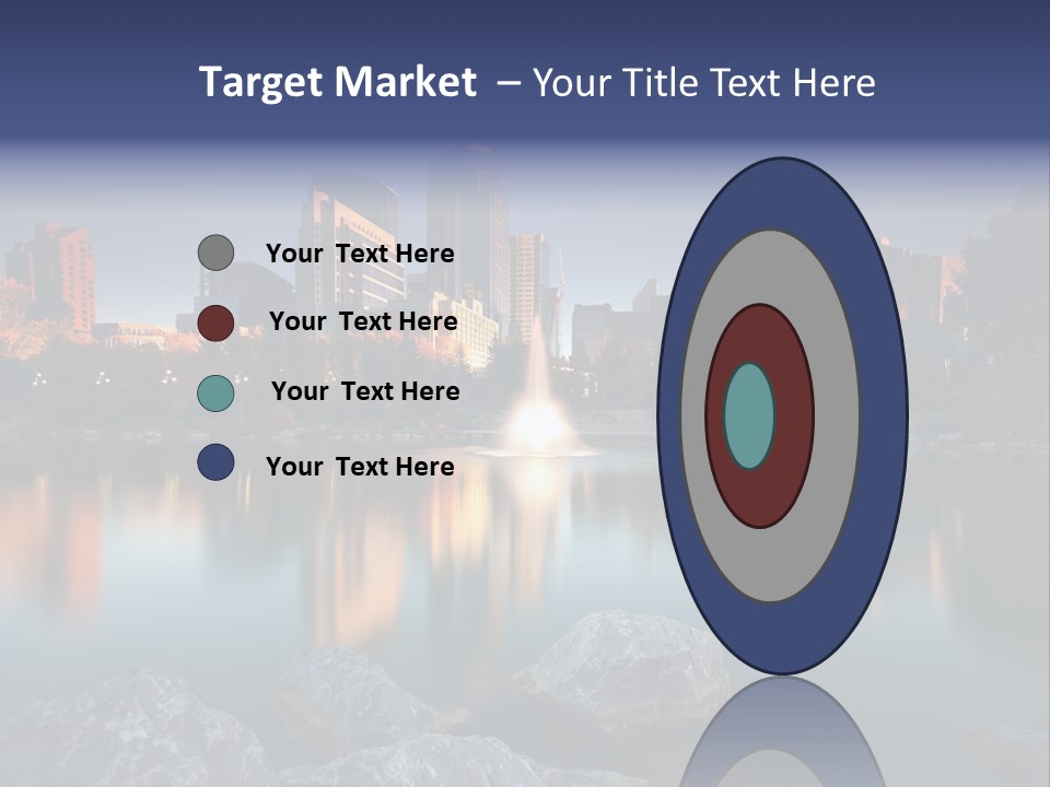 Princess Warm Skyscraper PowerPoint Template