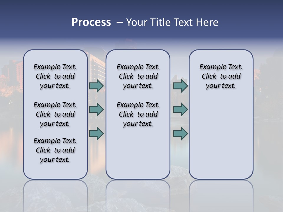 Princess Warm Skyscraper PowerPoint Template