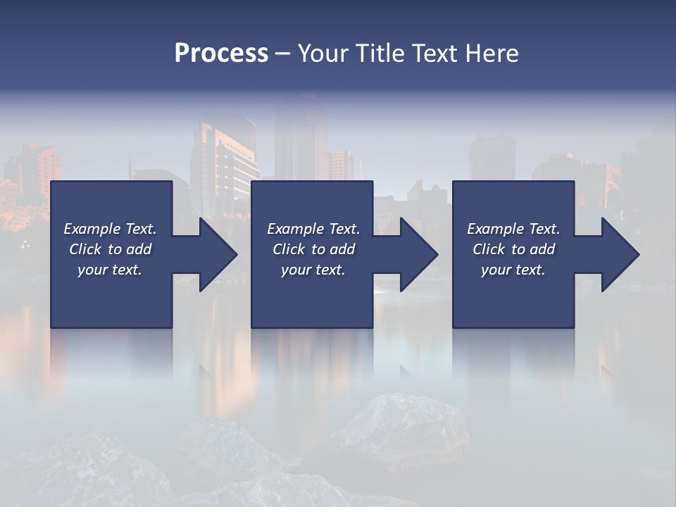 Princess Warm Skyscraper PowerPoint Template