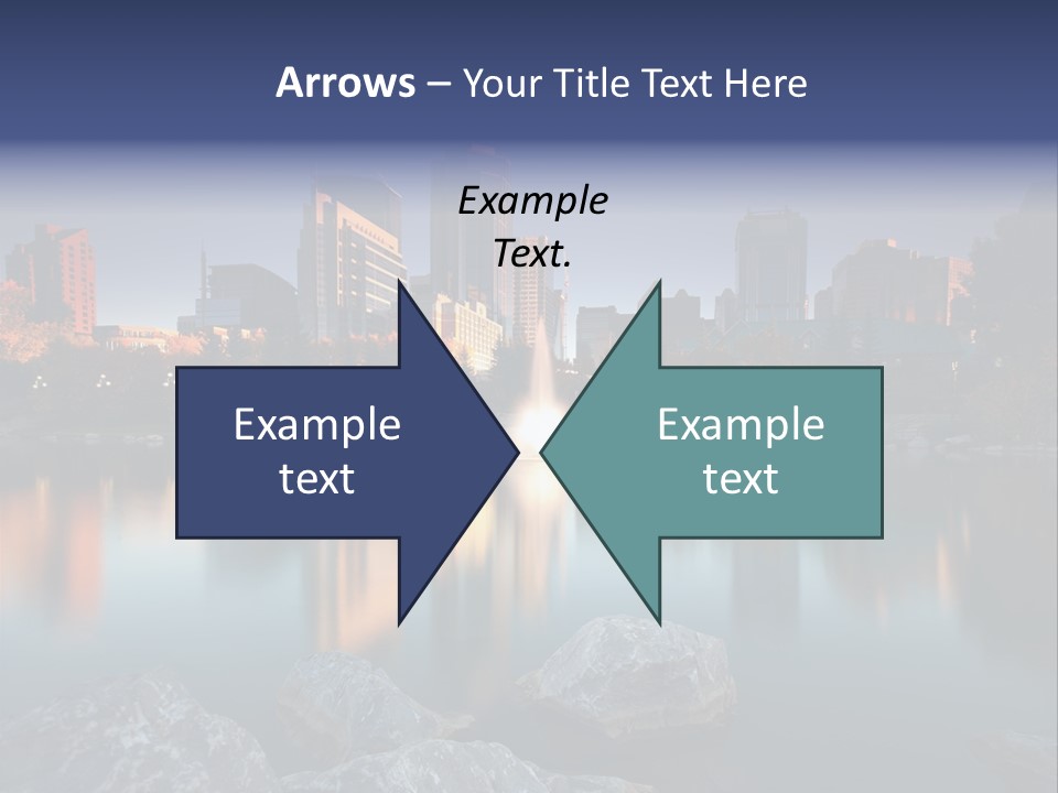 Princess Warm Skyscraper PowerPoint Template
