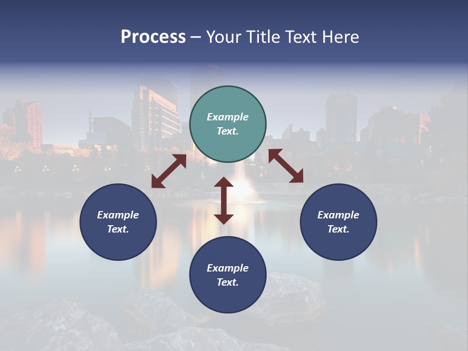 Princess Warm Skyscraper PowerPoint Template