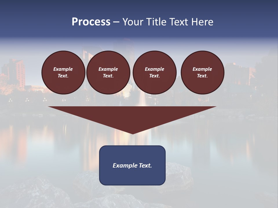Princess Warm Skyscraper PowerPoint Template