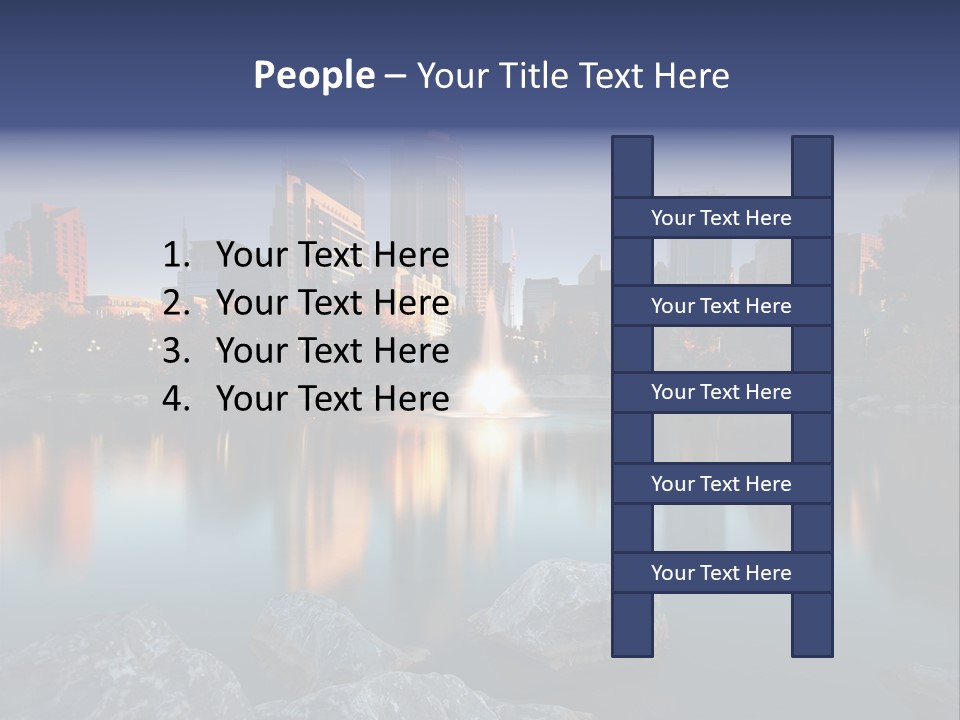 Princess Warm Skyscraper PowerPoint Template