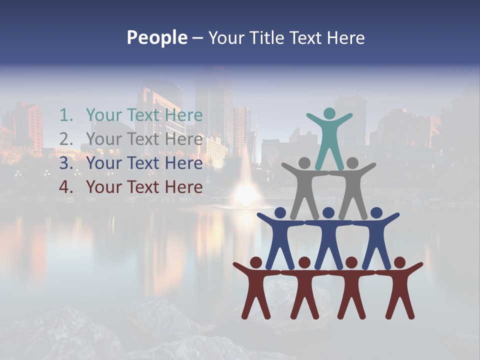 Princess Warm Skyscraper PowerPoint Template