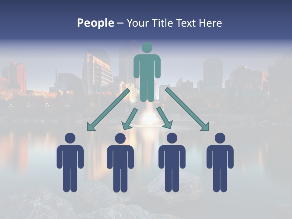 Princess Warm Skyscraper PowerPoint Template