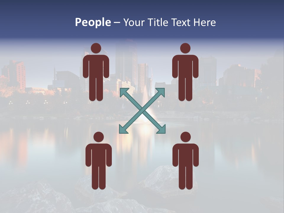 Princess Warm Skyscraper PowerPoint Template