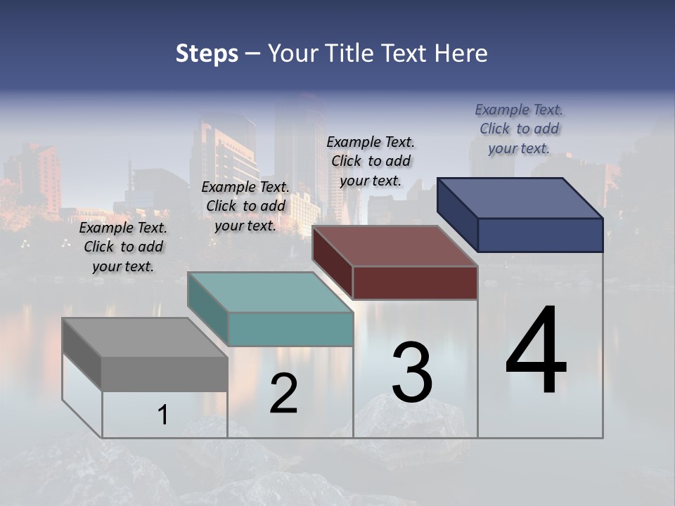 Princess Warm Skyscraper PowerPoint Template