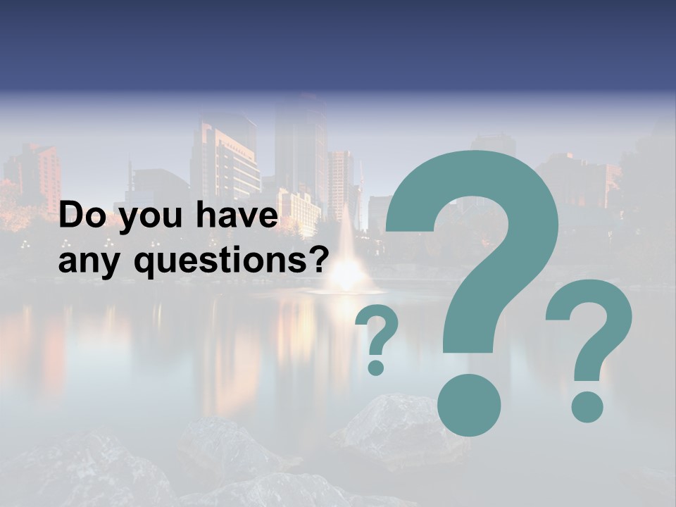 Princess Warm Skyscraper PowerPoint Template