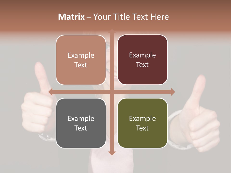 Joy Girl Woman PowerPoint Template