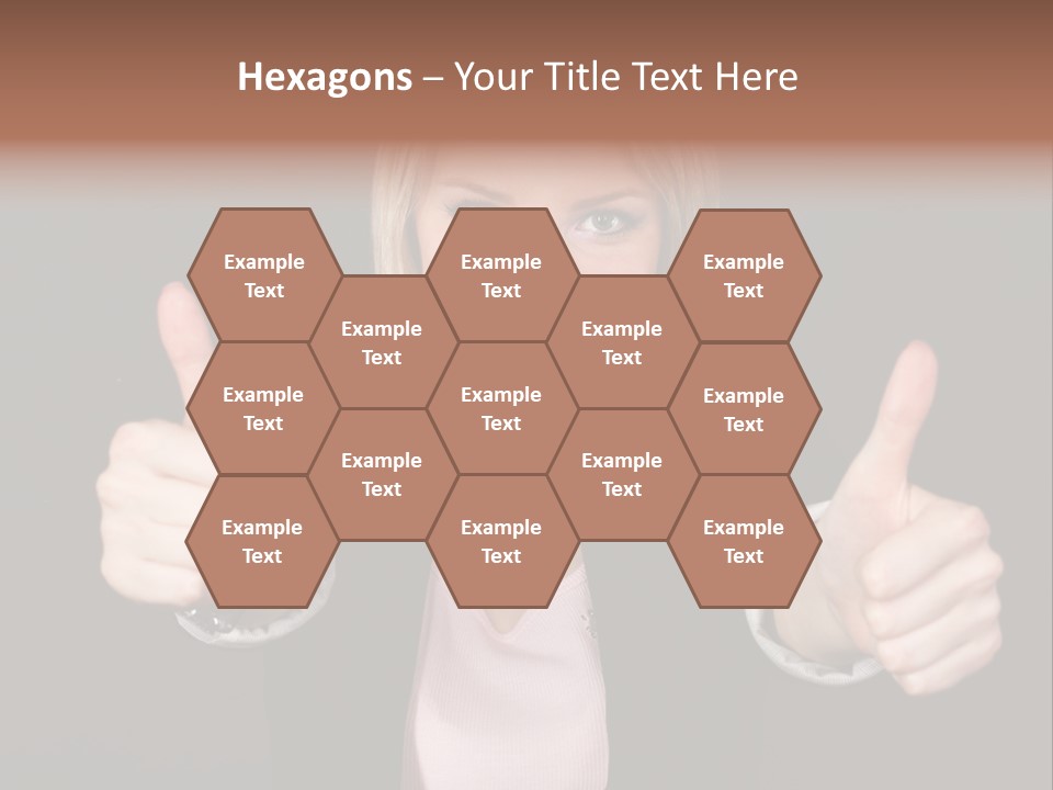 Joy Girl Woman PowerPoint Template