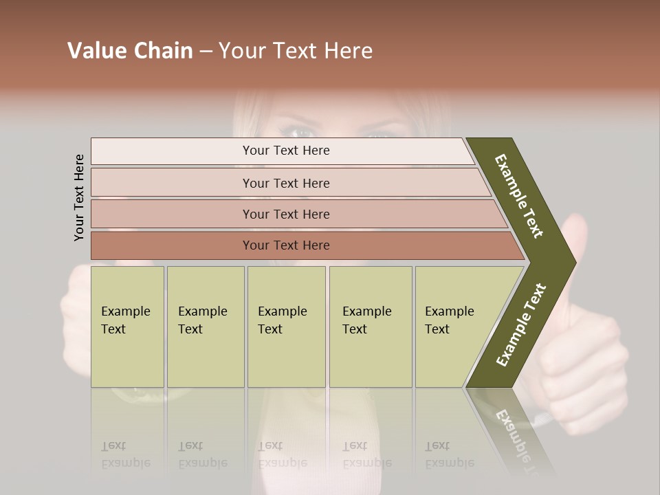 Joy Girl Woman PowerPoint Template