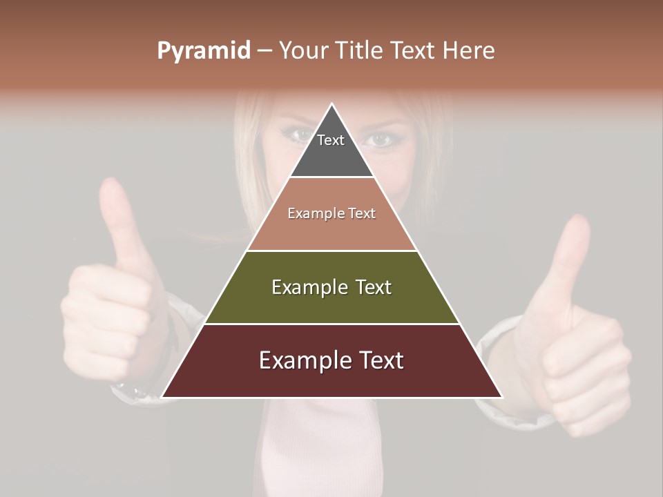 Joy Girl Woman PowerPoint Template