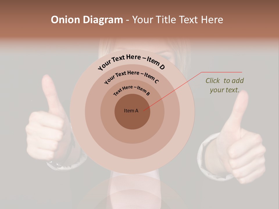 Joy Girl Woman PowerPoint Template