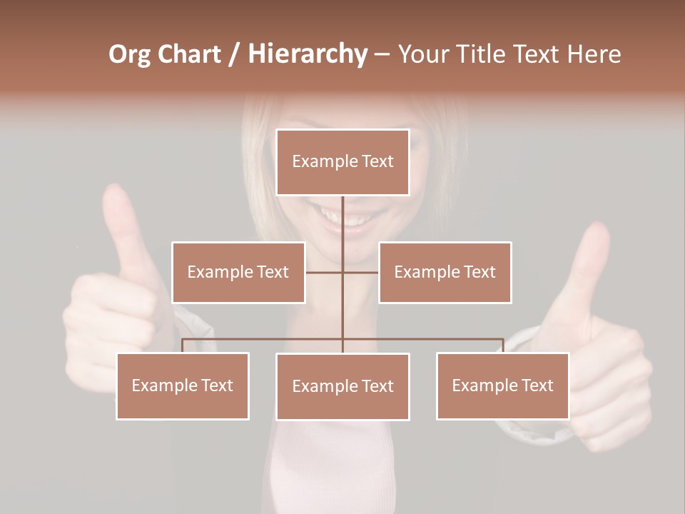 Joy Girl Woman PowerPoint Template