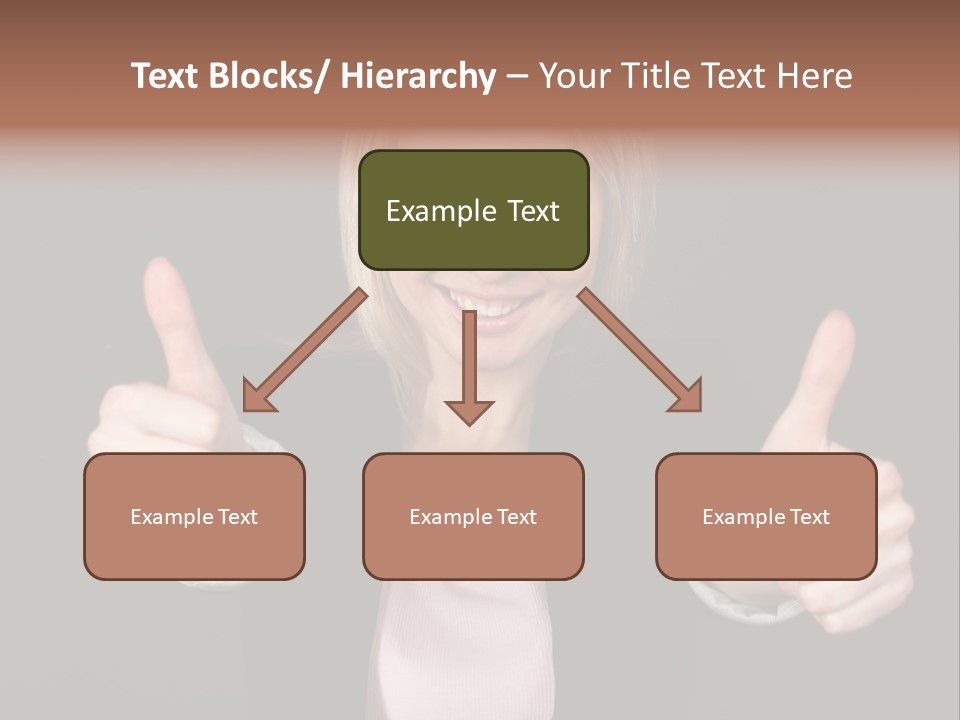 Joy Girl Woman PowerPoint Template