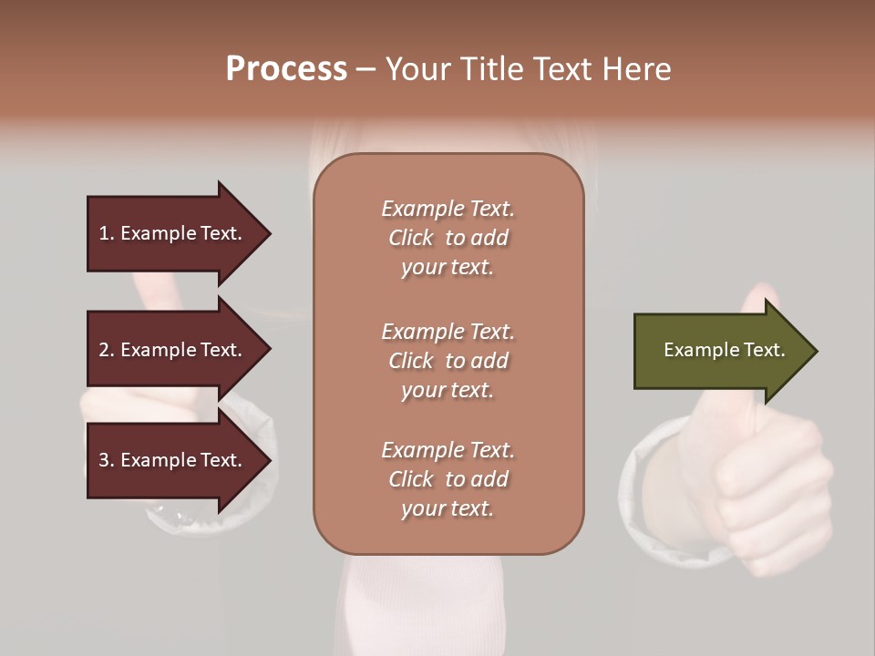 Joy Girl Woman PowerPoint Template