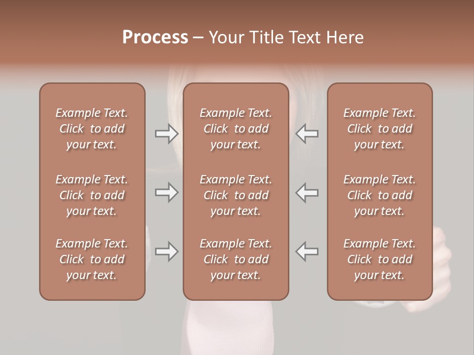 Joy Girl Woman PowerPoint Template