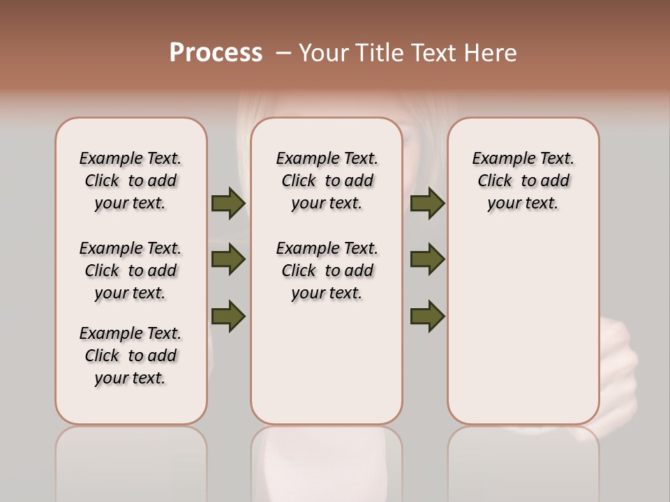 Joy Girl Woman PowerPoint Template