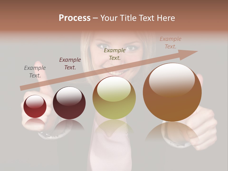 Joy Girl Woman PowerPoint Template