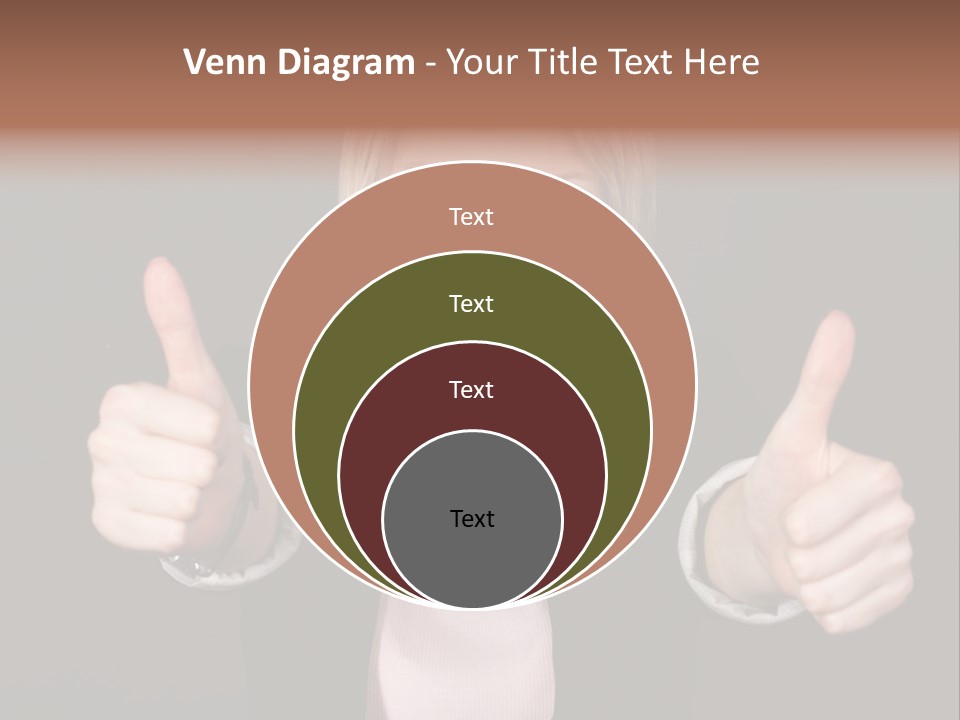 Joy Girl Woman PowerPoint Template