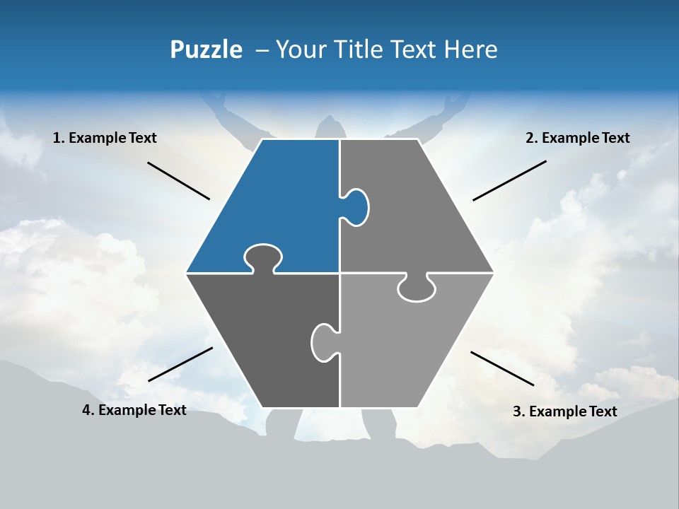 Achievement Freedom Top PowerPoint Template