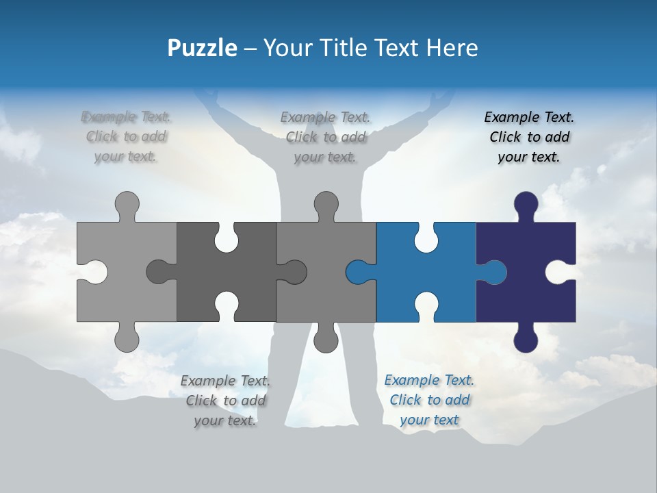 Achievement Freedom Top PowerPoint Template