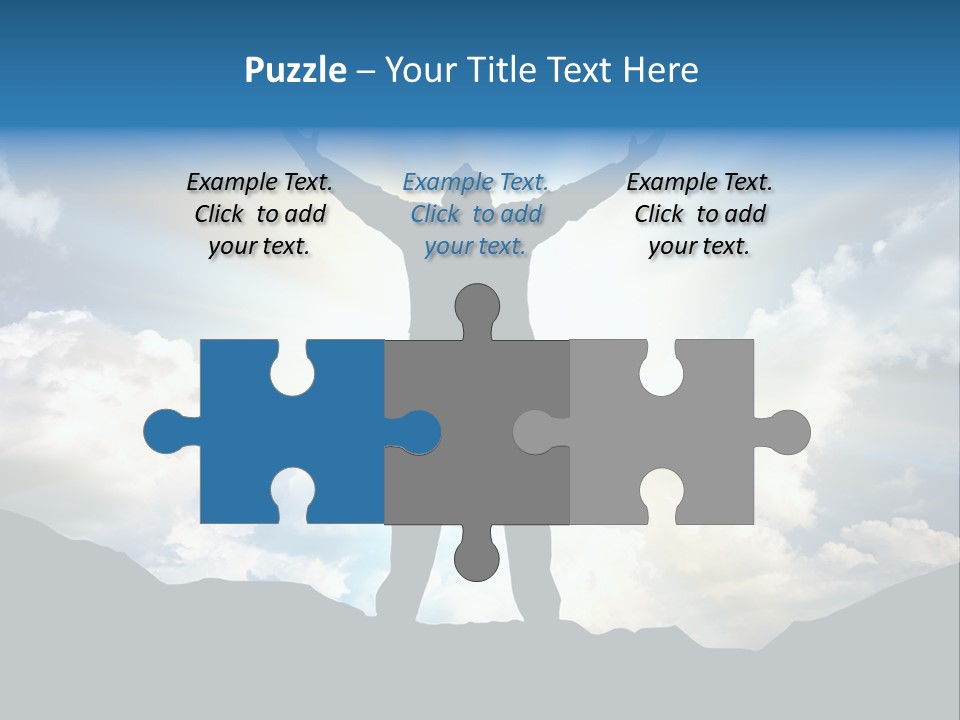 Achievement Freedom Top PowerPoint Template