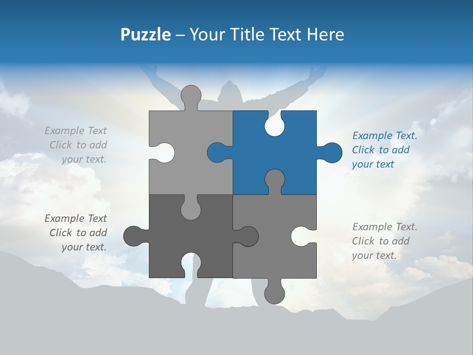 Achievement Freedom Top PowerPoint Template