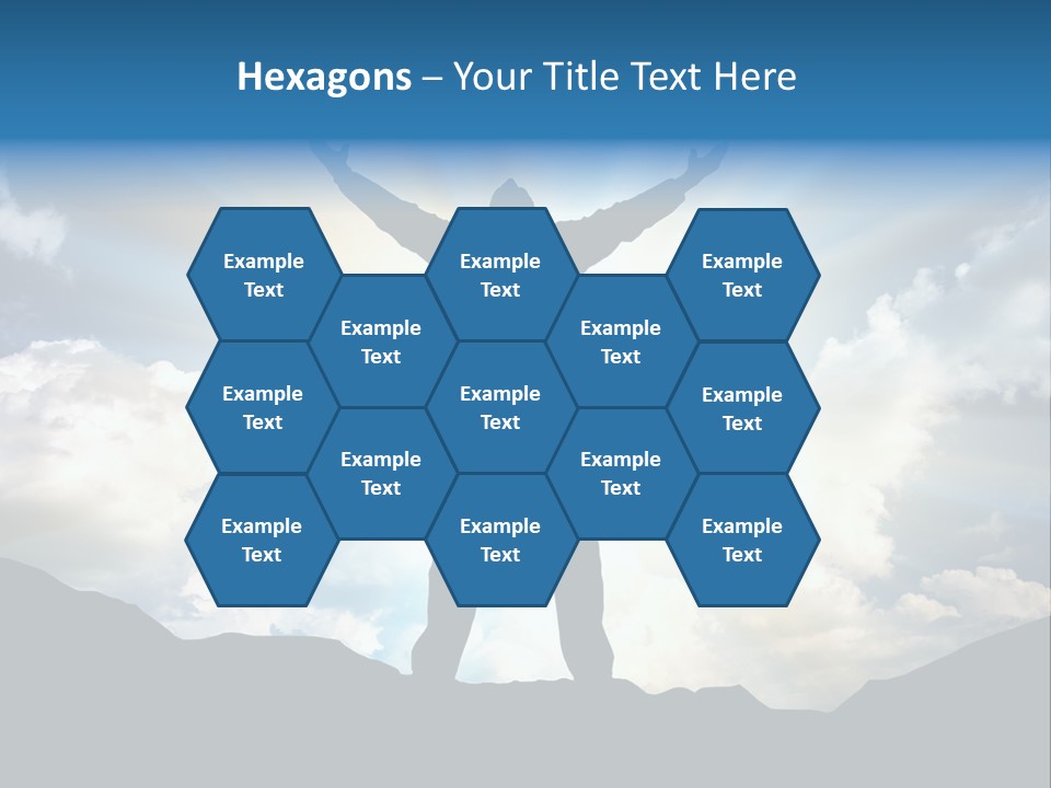 Achievement Freedom Top PowerPoint Template