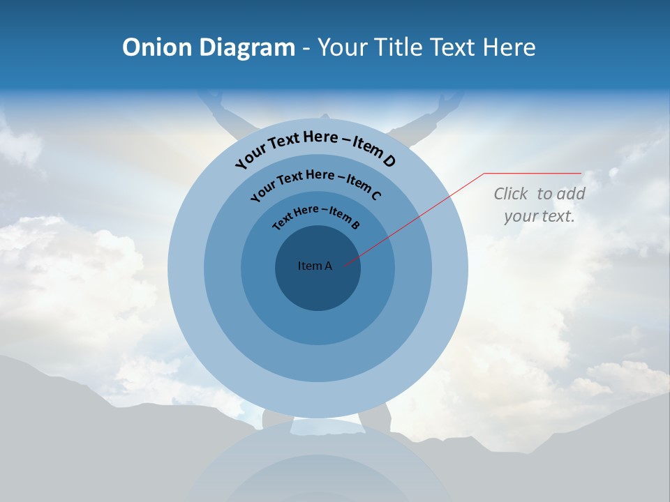 Achievement Freedom Top PowerPoint Template