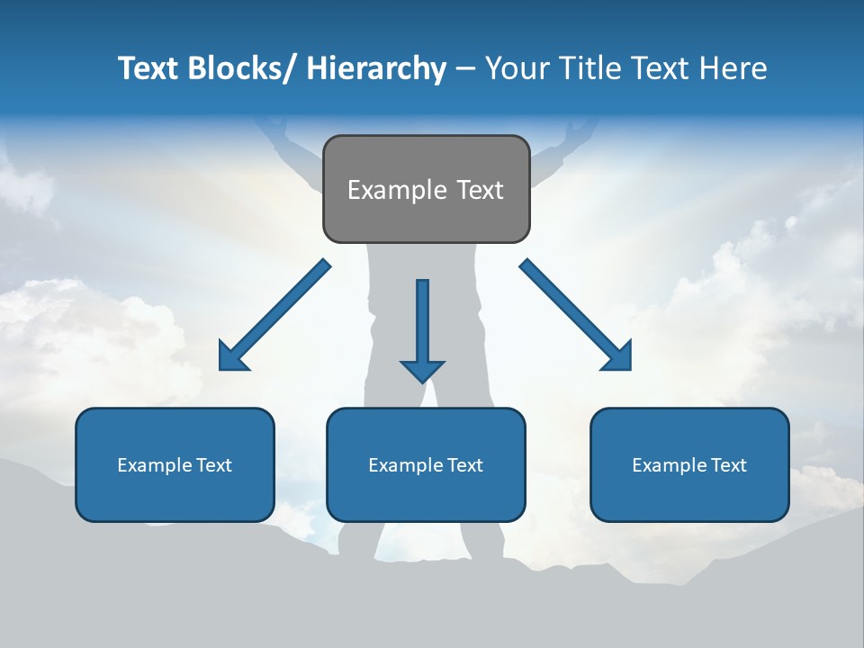 Achievement Freedom Top PowerPoint Template