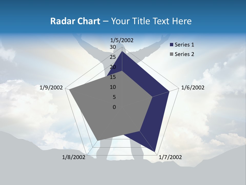 Achievement Freedom Top PowerPoint Template