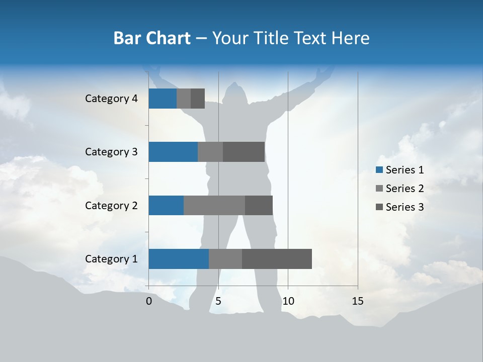 Achievement Freedom Top PowerPoint Template