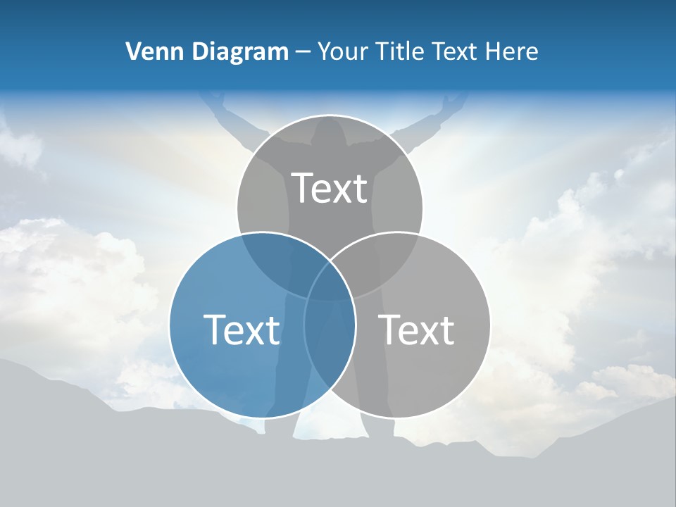 Achievement Freedom Top PowerPoint Template