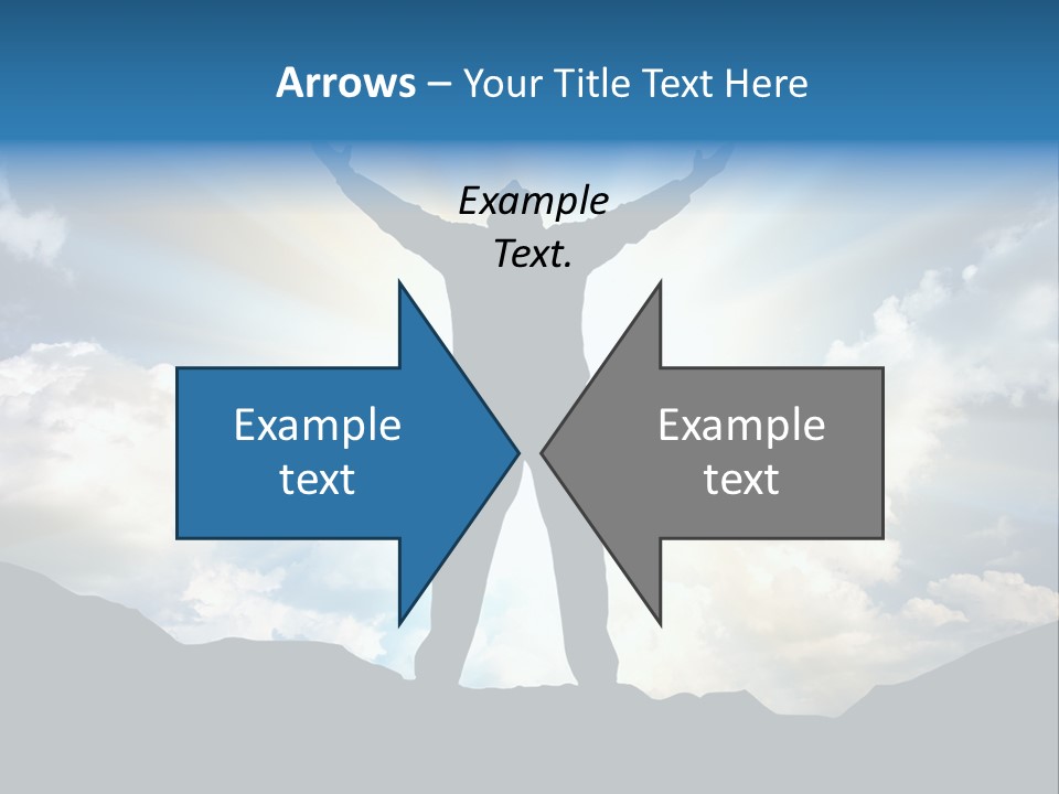 Achievement Freedom Top PowerPoint Template
