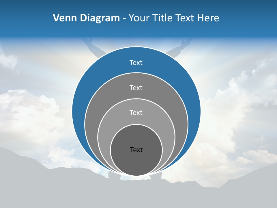 Achievement Freedom Top PowerPoint Template