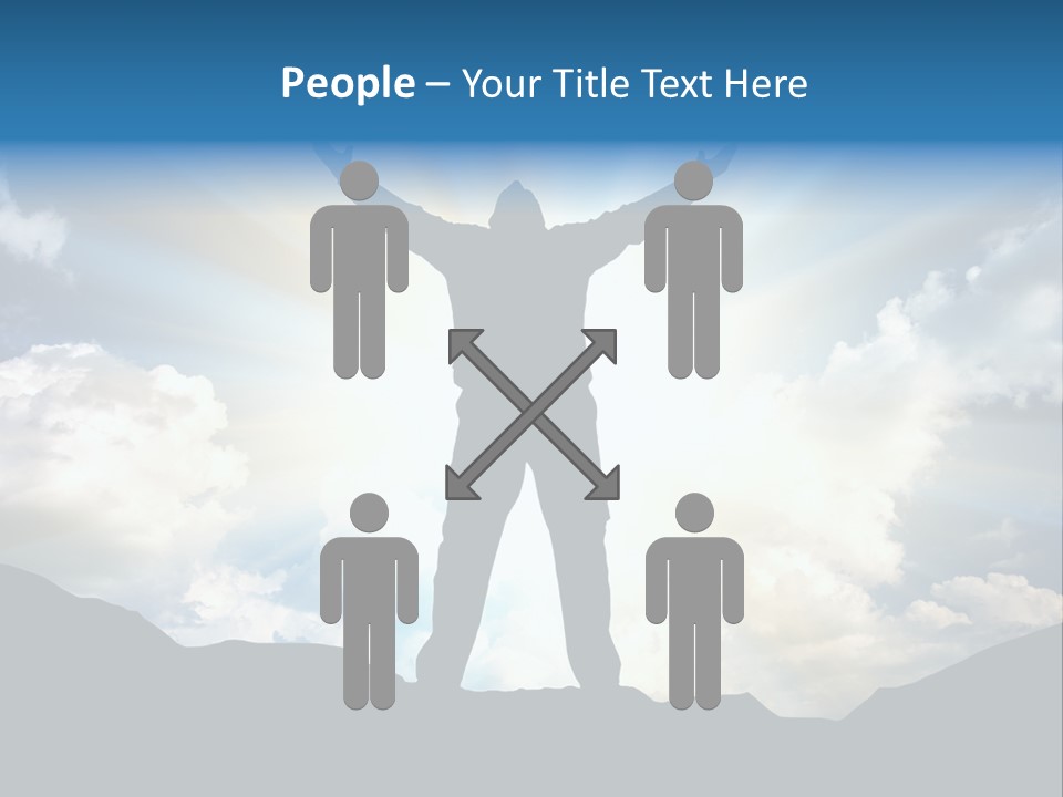 Achievement Freedom Top PowerPoint Template