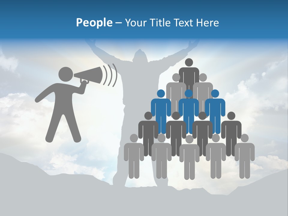 Achievement Freedom Top PowerPoint Template