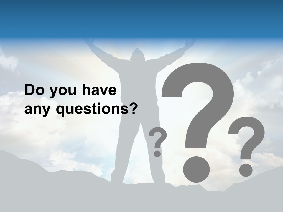 Achievement Freedom Top PowerPoint Template