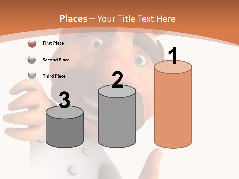 Menu Dish Person PowerPoint Template