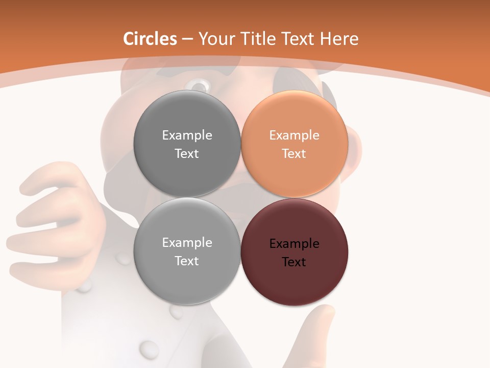 Menu Dish Person PowerPoint Template