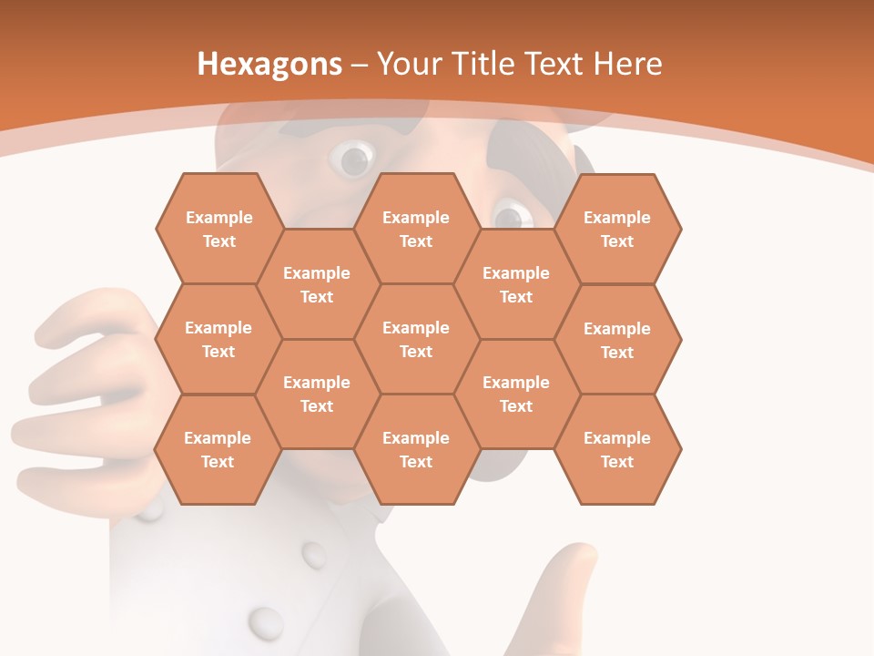 Menu Dish Person PowerPoint Template