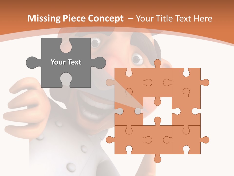 Menu Dish Person PowerPoint Template