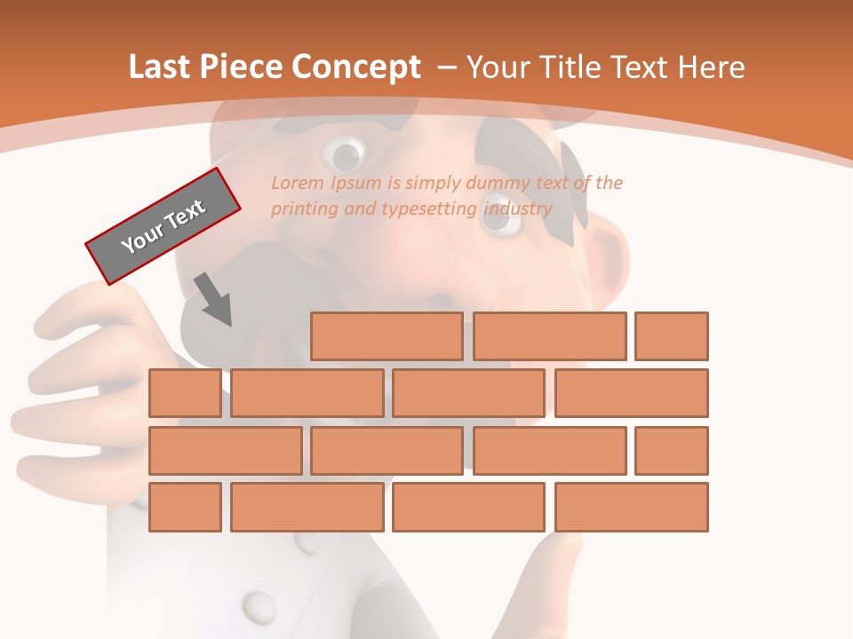Menu Dish Person PowerPoint Template