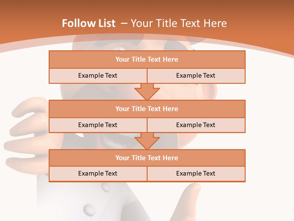Menu Dish Person PowerPoint Template