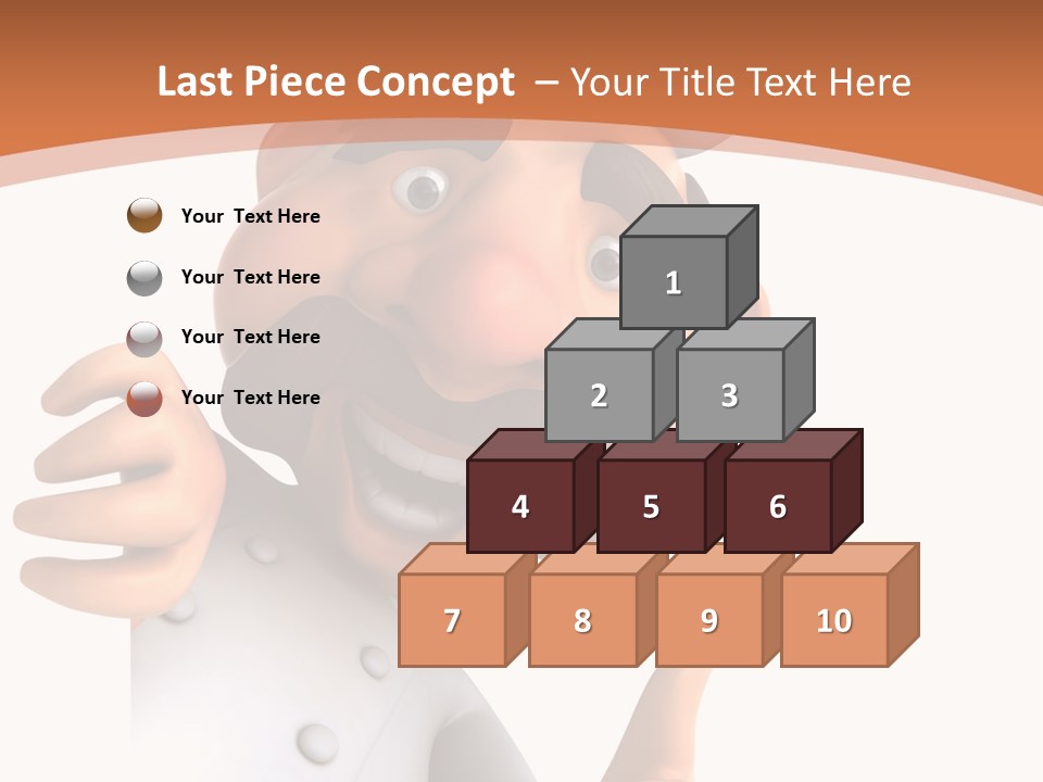 Menu Dish Person PowerPoint Template